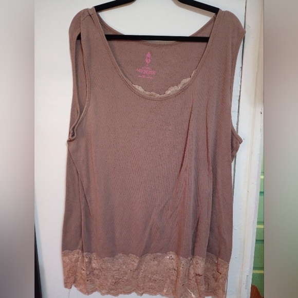 Torrid 100% cotton tank top 3x (Rox064) - Picture 1 of 5